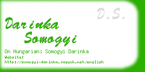 darinka somogyi business card